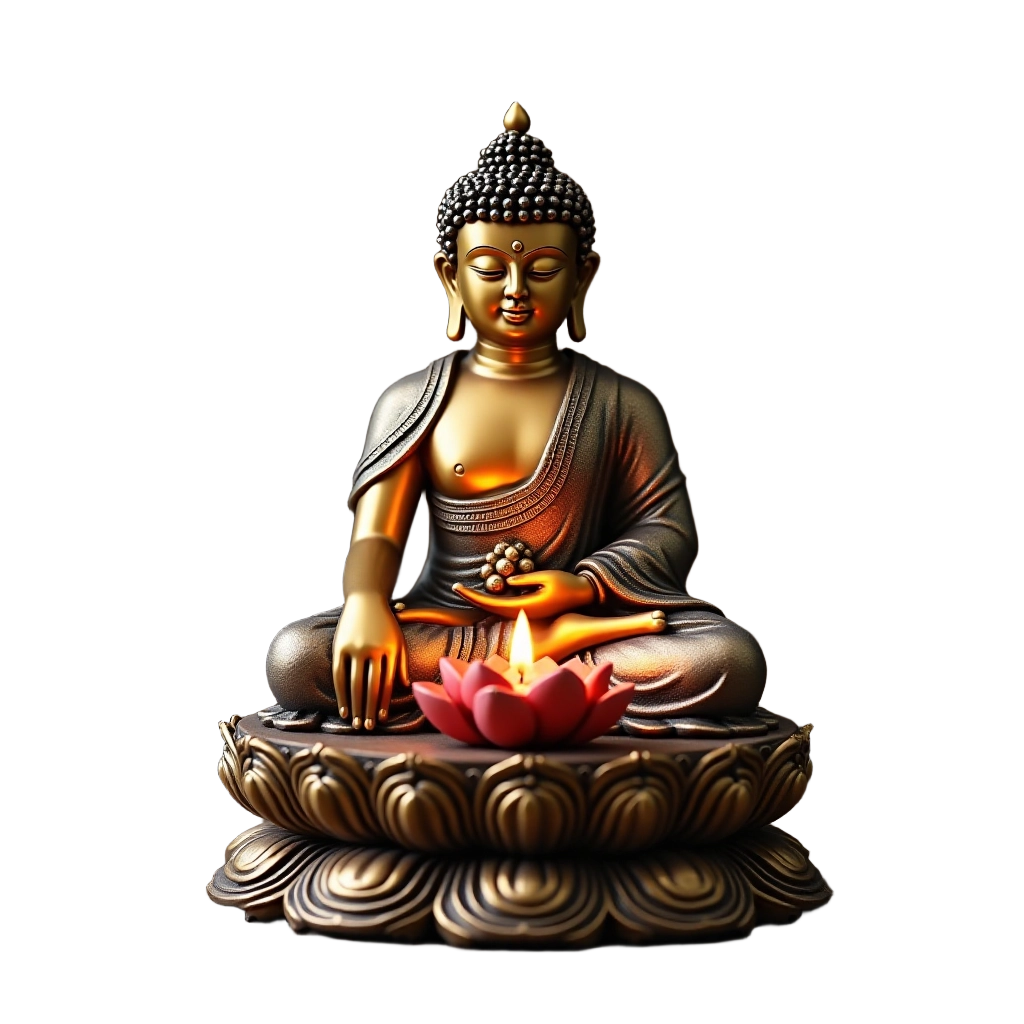 Meditating Buddha Statue